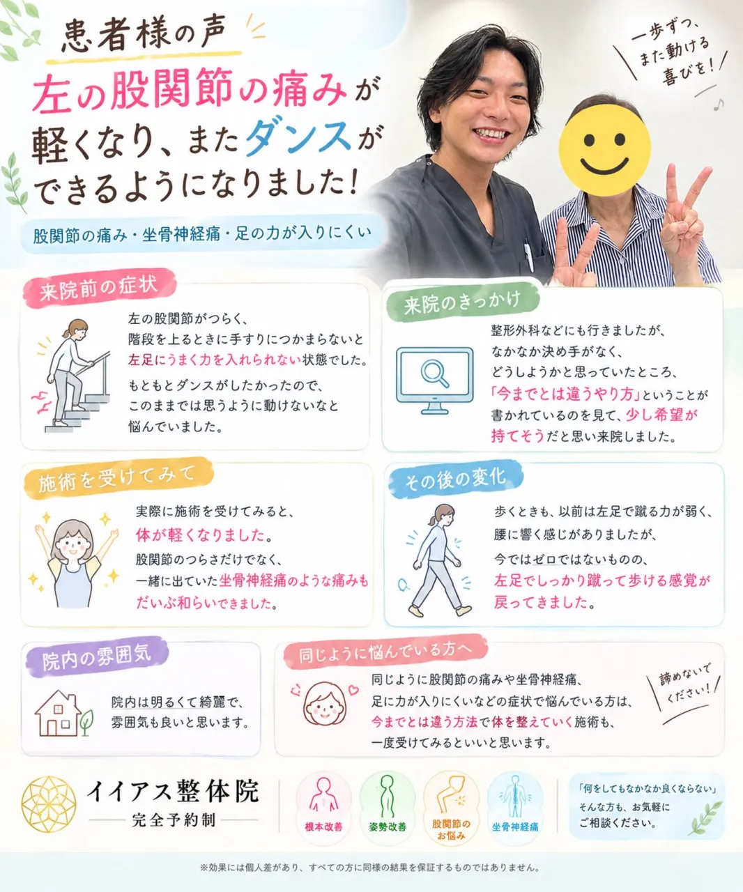 🌿 患者様の喜びの声をご紹介します